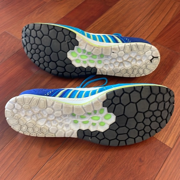 Nike Racing Running Shoe- bright aqua and blue size 12 - Picture 5 of 6